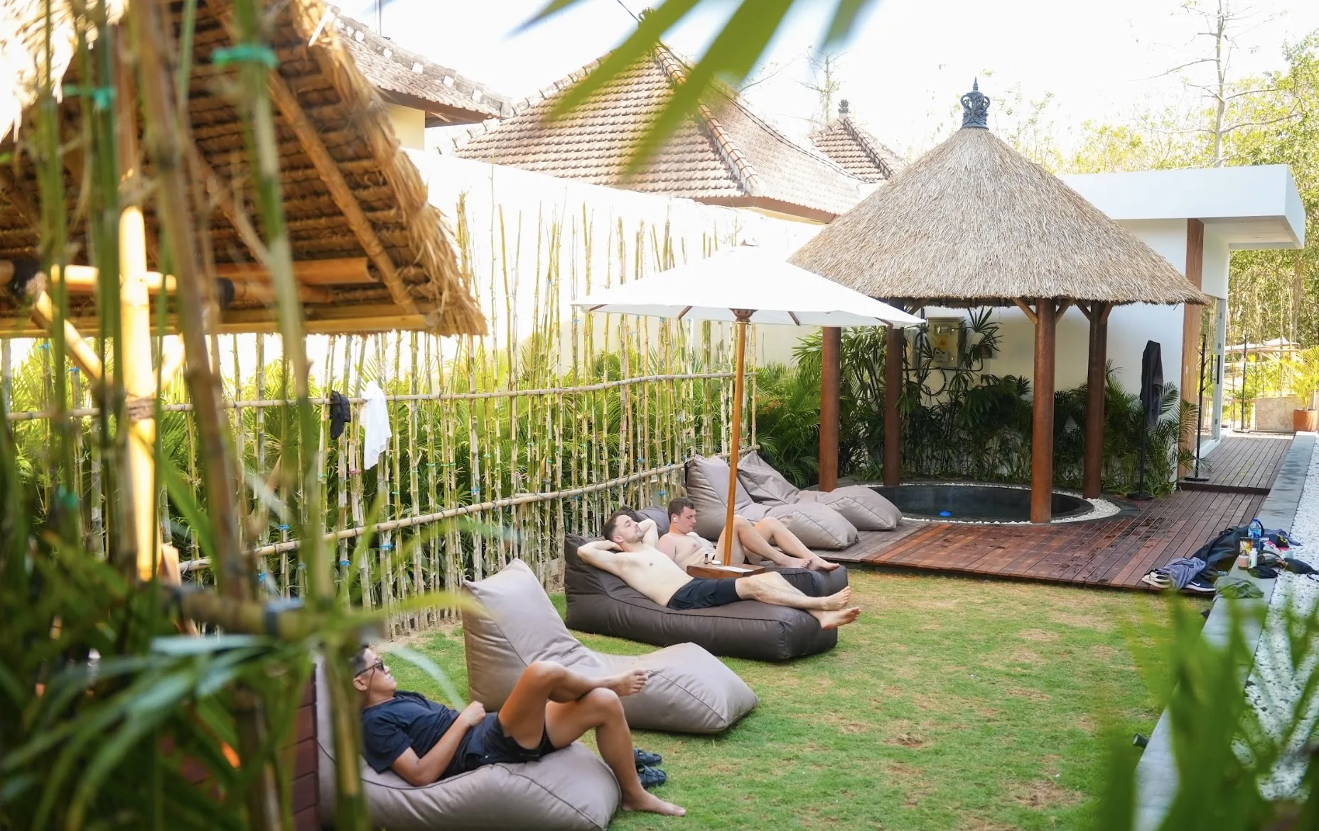 Padel social scene in Bali